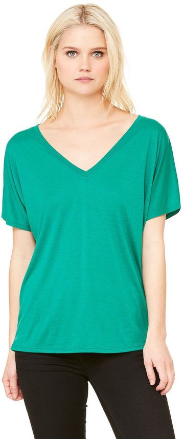 Bella + Canvas Ladies' Slouchy V-Neck T-Shirt